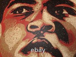 Muhammad Ali Imprimer Shepard Fairey Obey Giant Rare