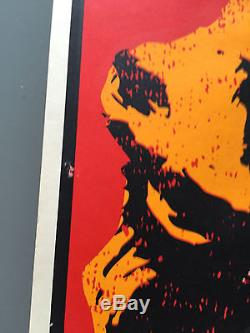 Obéis À L'affiche Géante Marilyn Warhol Shepard Fairey Silkscreen