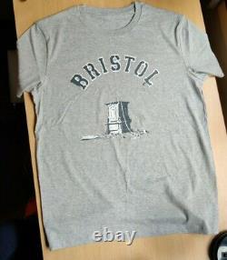 Official Banksy Edward Colston T-shirt In Hand Real Banques Taille L Nouveau