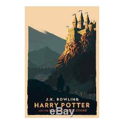 Olly Moss Harry Potter Série Complète 7 Impression D'affiche Set 16x24 Mondo Pré-commande