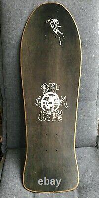 Original 1986 Vintage Rip City Skateboard Black Drapeau Raymond Pettibon Art