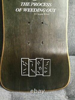 Original 1986 Vintage Rip City Skateboard Black Flag Raymond Pettibon Art