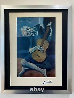 Pablo Picasso+ Original 1954 + Signé + Plaque De Couleur Tapée À La Main