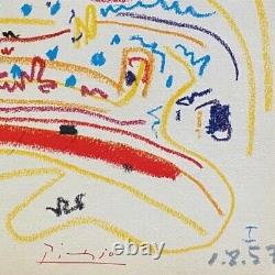 Pablo Picasso + Signé Superbe 1961 Toros Y Toreros Imprimer + Liste 895 $