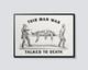 Parlé à Mort Impression, Affiche, Illustration Vintage Art, Décor Graphique Drôle