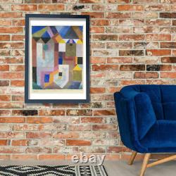Paul Klee Colorful Architecture Affiche D'art Murale