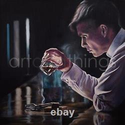 Peaky Blinders Encadré & Signé Imprimé Thomas Shelby Bar Wall Art Peinture