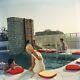 Penthouse Pool " 1960 Par Slim Aarons Giclee D'origine Xxl 30x30 Pouces