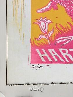 Phish Jim Pollock Hartford 30 Juin / 1 Er Juillet 2000 Ltd Ed 600 Run Print Print Poster