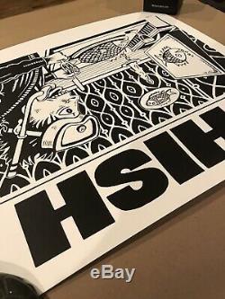 Phish Jim Pollock Signé Dîner Et Un Film Imprimer Limited Edition # D 166/800