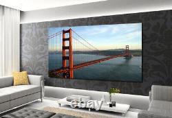 Photo sur toile de la ville de San Francisco avec le pont du Golden Gate