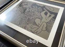 Picasso Pablo LINOGRAVURE Danseurs Cercle D'Art Les 1962