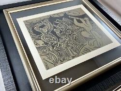 Picasso Pablo LINOGRAVURE Danseurs Cercle D'Art Les 1962