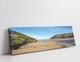 Plage De Mawgan Porth, Cornouailles. Impression Sur Toile Panoramique Du Littoral. Éblouissant.