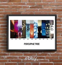Porcupine Tree Discographie Multi Album D'art Affiche D'impression Cadeau De Noël