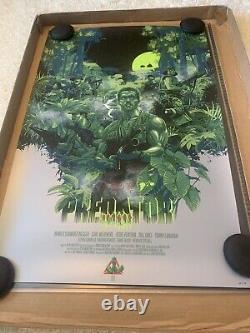 Predator Night Ops Screen Print Poster Par Vance Kelly Pas Mondo #325
