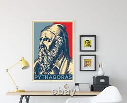 Pythagore Reproduction D'art Espoir Photo Poster Cadeau