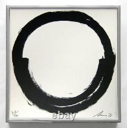Richard Serra Signé Numéroté Emblématique Encadré 73 Lithographie Édition Limitée Encadrée