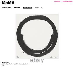 Richard Serra Signé Numéroté Emblématique Encadré 73 Lithographie Édition Limitée Encadrée