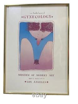 Robert Weil Serigraph Cent Ans De Gynécologie Musée De Los Angeles 1979