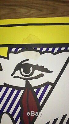 Roy Lichtenstein Art A Propos De L'art, 1978, Whitney Museum Exhibition Poster