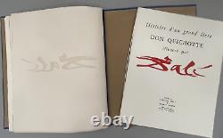 Salvador Dali Don Quichotte Don Quichotte 12 Couleur Lithographies Originales