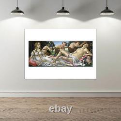 Sandro Botticelli Vénus Et Mars Affiche D'art Murale