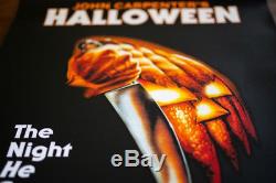 Sérigraphie Halloween Poster Signé Par Bob Gleason! XXX / 375 Sold Out Bottleneck