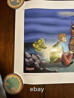 Sérigraphie de Scooby Doo avec certificat d'authenticité, édition limitée