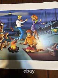 Sérigraphie de Scooby Doo avec certificat d'authenticité, édition limitée