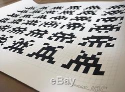 Space Invader Répétition Variation Evolution Rve Signed Imprimer Banksy / 150