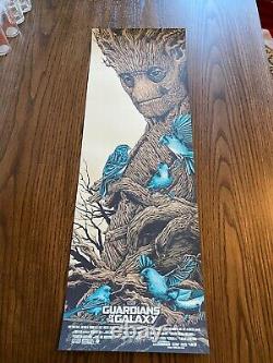 Steven Holliday Guardians Of The Galaxy Groot Edition Limitée Imprimer Nt Mondo