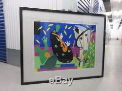 Superbe Lithographie Originale D'henri Matisse 'tristesse Du Roi'