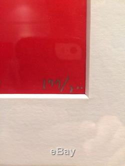 Takashi Murakami Time Bokan (rouge) Estampe D'édition Limitée