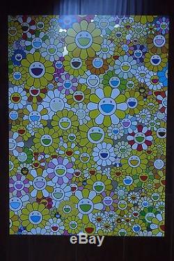 Takashi Murakami Un Hommage À Monogold Fine Art Imprimer L'affiche Lithograph Flower