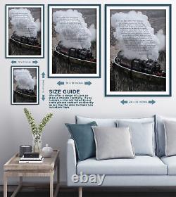 Theodore Roosevelt L'homme Dans L'aréna Steam Train Affiche D'art Imprimer La Photo