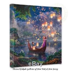 Thomas Kinkade Complet Disney Canvas Wrap Set De 16 The Ultimate Collection