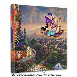 Thomas Kinkade Complet Disney Canvas Wrap Set De 16 The Ultimate Collection
