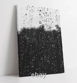 To translate the title 'Rain 3 Canvas Wall Art Float Effect/frame/picture/poster Print- White Grey Black' in French, it would be:

'Tableau Toile Rain 3 Effet Flottant/Cadre/Image/Affiche Imprimée - Blanc Gris Noir'