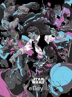 Tomer Hanuka Han Solo Star Wars Affiche D'art Print Mondo Force Rogue One Nycc