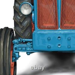 Tracteur Fordson Major vue de face - Impression d'art montée ou encadrée, dessin fudgy cadeau