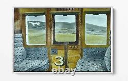 Train Paysage Grande Toile Wall Art Float Effet/cadre/image/affiche Imprimé