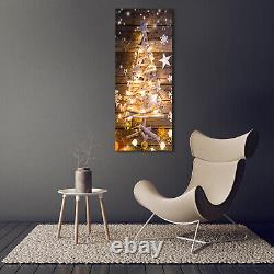 Tulup Verre Acrylique Imprimer Wall Art Image 50x125cm Brillant Arbre De Noël