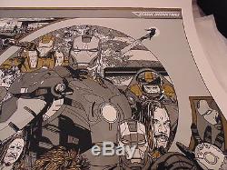 Tyler Stout Iron Man II 2 Affiche Print Art Variant Marvel