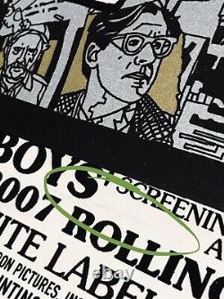 Tyler Stout Signé Lost Boys Mondo Imprimer Affiche De Cinéma Art The Thing Kill Bill