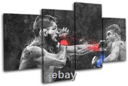 UFC Grunge Khabib Nurmagomedov Art Murale MULTI CANVAS Impression Photo