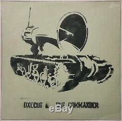 Un Commandant Cut, 1998 Original Album Cover Limited Edition Et Vinyle, Banksy
