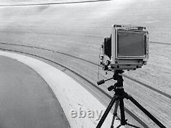 Velodrome Impression Encadrée Manchester Piste Cyclable 10x8 Caméra Ilford Film Sur Mesure
