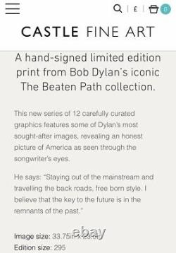 Very Rare Bob Dylan Brooklyn Heights Signed Limited Edition Print (épuisé)