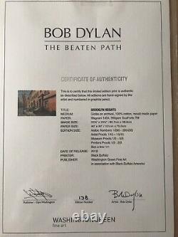 Very Rare Bob Dylan Brooklyn Heights Signed Limited Edition Print (épuisé)